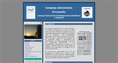 Desktop Screenshot of casleo.gov.ar