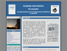 Tablet Screenshot of casleo.gov.ar